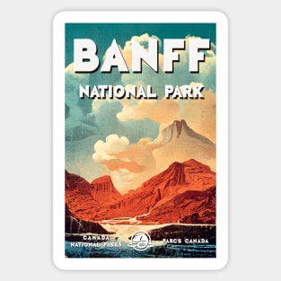 Banff National Park Sticker